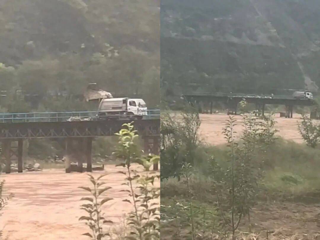 甘肅天水垃圾車往渭河傾倒垃圾，村民稱河里漲水，大橋無(wú)監(jiān)控，鎮(zhèn)政府：正在調(diào)查處理:西鳳酒
