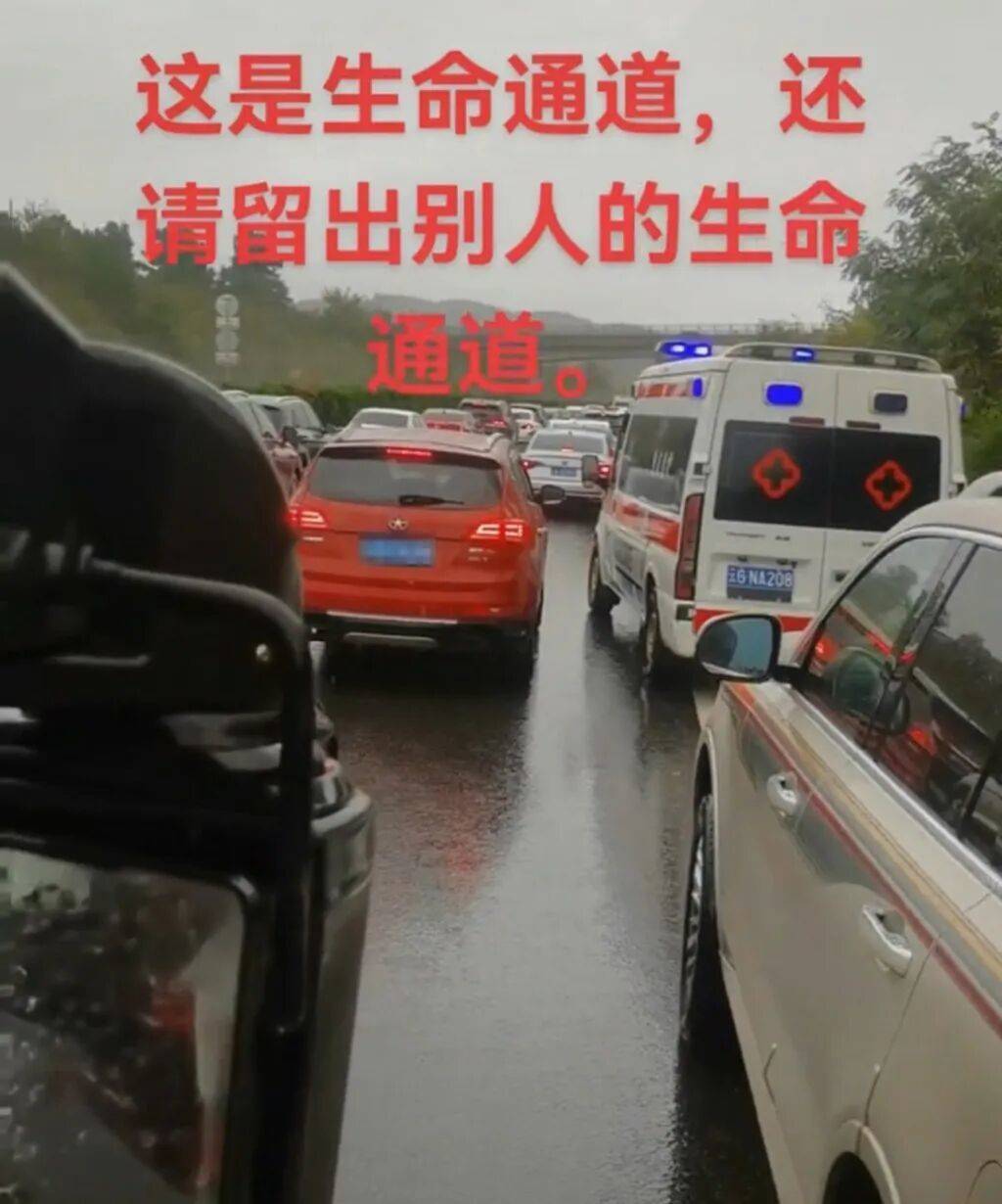 “18輛車(chē)占用高速應(yīng)急車(chē)道<strong></p>
<p>西鳳酒
</strong>，致救護(hù)車(chē)受阻”，處罰來(lái)了:西鳳酒
